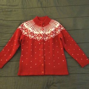 Orvis Wool Cardigan Sweater- Size M